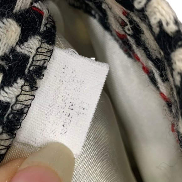 Vintage Coventry Row Black White Houndstooth Wool Blazer Pencil Skirt Set Medium - Picture 5 of 13